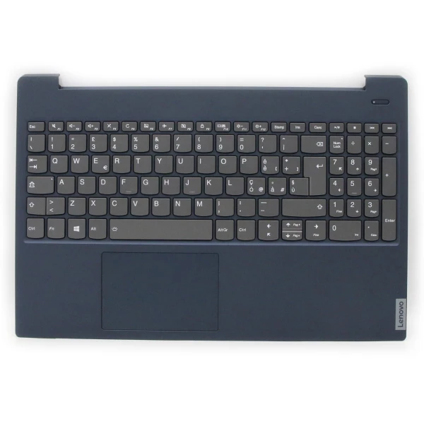 Lenovo ideapad S340-15API 5CB0S18797 blue backlit Italian IT keyboard palmrest - main product image