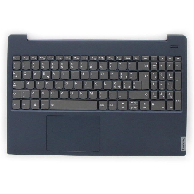 Lenovo ideapad S340-15API 5CB0S18797 blue backlit Italian IT keyboard palmrest - main product image