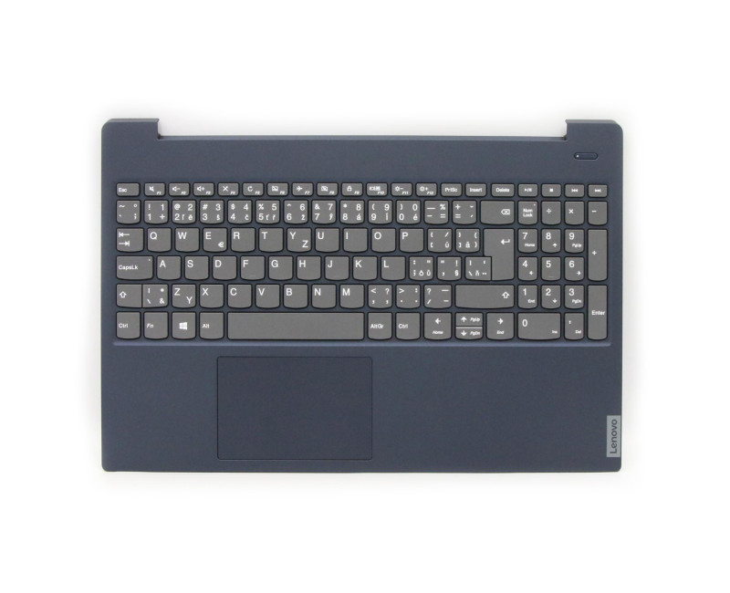 Lenovo ideapad S340-15IWL 5CB0S18718 blue Czech CZ keyboard palmrest