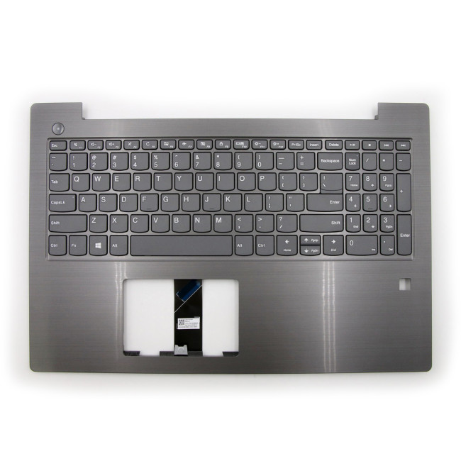 Lenovo Ideapad V330-15IKB 81AX gray US keyboard palmrest - main product image