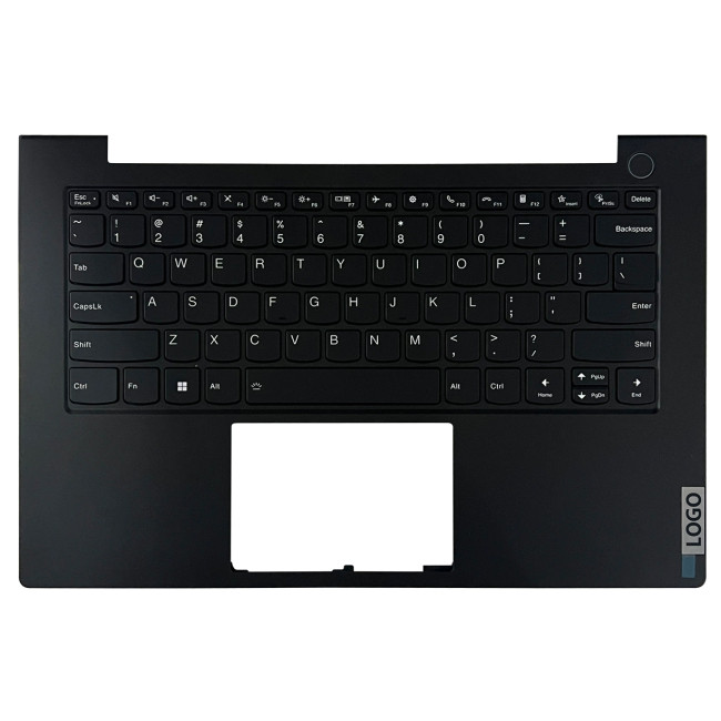 Lenovo thinkbook 14 G5, backlit US keyboard palmrest black - main product image