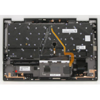 Lenovo thinkpad 5M10V24960 gray X1 yoga 4th backlit Hebrew HB keyboard palmrest - additional view 2