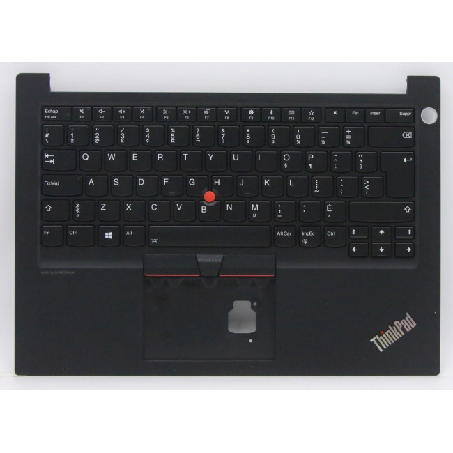 Lenovo thinkpad E14 5M10V17040 black backlit Canadian French CF keyboard palmrest - main product image