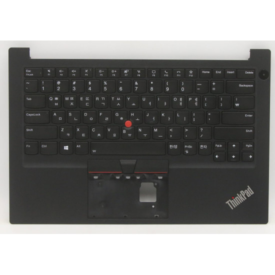 Lenovo thinkpad E14 Gen 2 5M11A35041 black backlit Korean KR keyboard palmrest - main product image