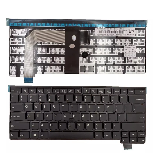 Lenovo thinkpad S2 T460S T470S US keyboard OEM no trackpoint - main product image
