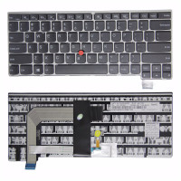 Lenovo thinkpad S2 T460S T470S silver frame with trackpoint US keyboard high copy