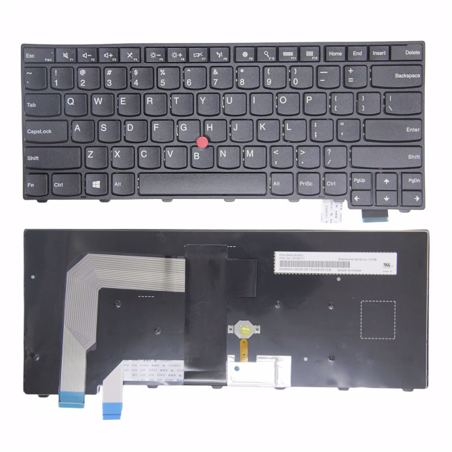Lenovo thinkpad S2 T460S T470S with trackpoint US keyboard OEM - main product image