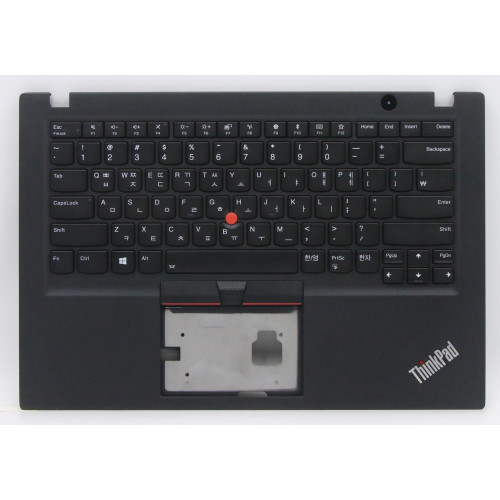 Lenovo thinkpad T14S 5M10V16814 black backlit Korean KR keyboard palmrest - main product image