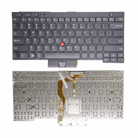 Lenovo thinkpad T430S T430 X230 X230I T530 W530 L430 L530 US keyboard no trackpoint - main product image