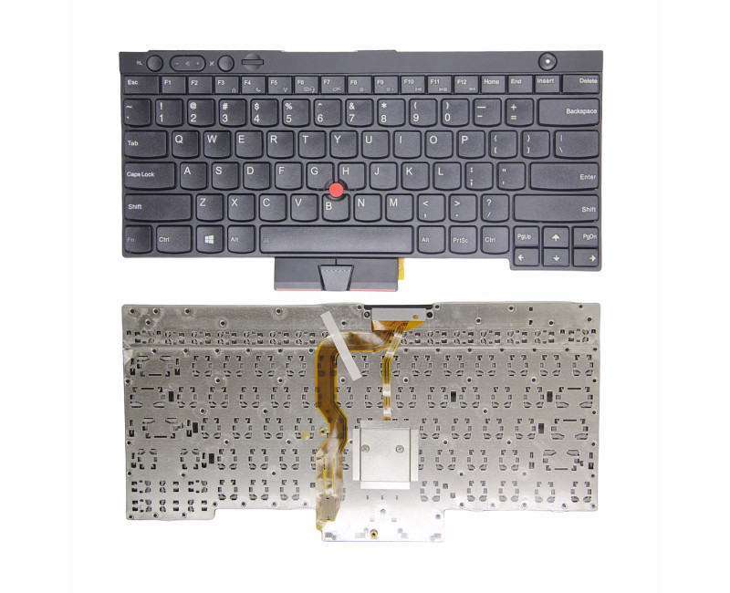 Lenovo thinkpad T430S T430 X230 X230I T530 W530 L430 L530 US keyboard no trackpoint - additional view 