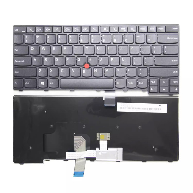 Lenovo thinkpad T440 T450 T460 E431 E440 L440 L450 L460 L470 with trackpoint US keyboard - main product image
