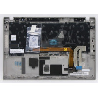 Lenovo thinkpad T490s non-vPro 02HM406 silver backlit Russian RU keyboard palmrest - additional view 2
