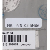 Lenovo thinkpad T490s non-vPro 02HM406 silver backlit Russian RU keyboard palmrest - additional view 1