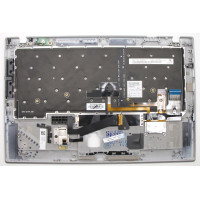 Lenovo thinkpad X1 Carbon 5th 2017 Generation 01LX592 silver backlit EU CFE keyboard palmrest - additional view 2