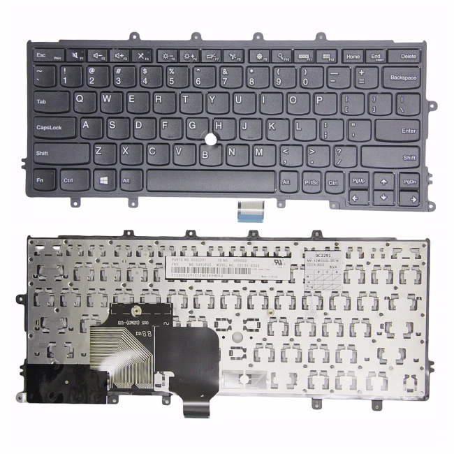 Lenovo thinkpad X230S X240 X250 X260 X270 no trackpoint US keyboard - main product image