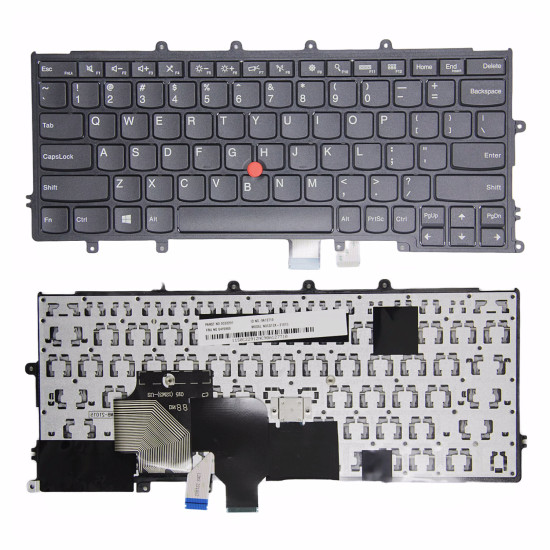 Lenovo thinkpad X230S X240 X250 X260 with trackpoint US keyboard - main product image