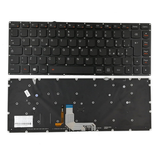 Lenovo yoga 4 900-13 900-13ISK backlit Italian IT keyboard original - main product image