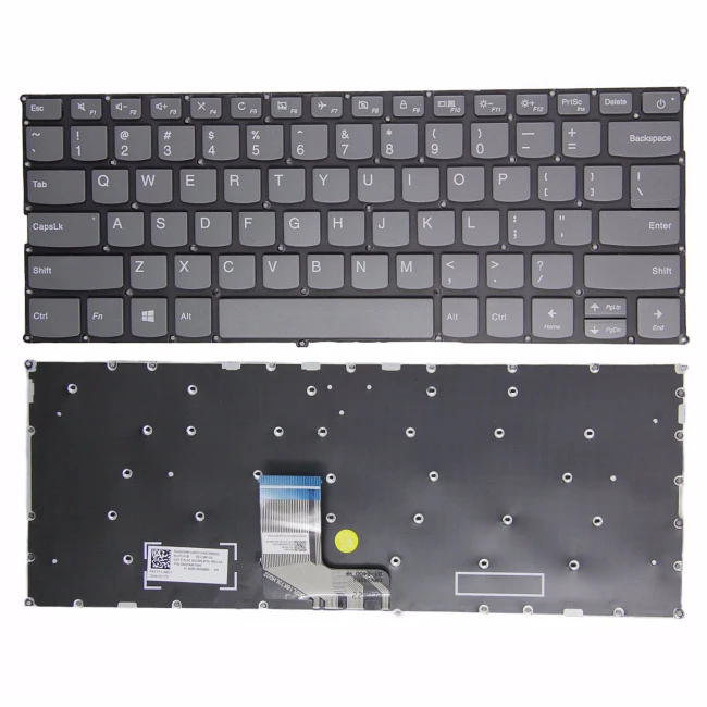Lenovo ideapad 320S-13IKB 720S-14IKB gray power US keyboard OEM - main product image