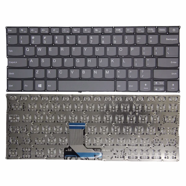 Lenovo Yoga 720-12IKB 720-13KBR gray power US keyboard original - main product image