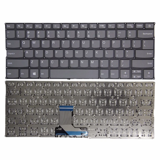 Lenovo ideapad 320S-13IKB 720S-14IKB gray power US keyboard original - main product image
