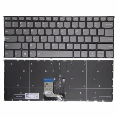 Lenovo ideapad 320S-13IKB 720S-14IKB gray power backlit US keyboard original