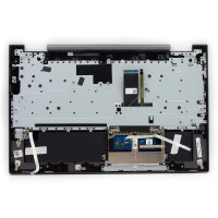 Lenovo yoga C740-15IML 5CB0U43794 grey purple backlit Korean KR keyboard palmrest - additional view 2