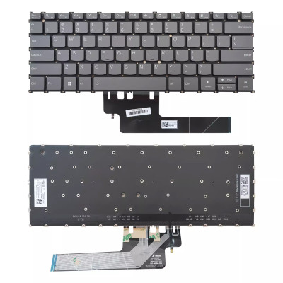 Lenovo yoga Slim 7 Carbon 13IAP7 13IRP8 gray backlit US keyboard