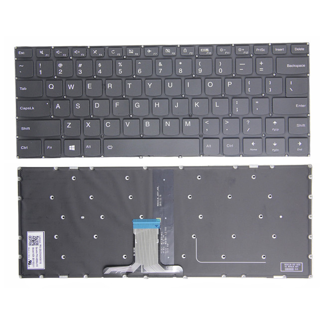 Lenovo Yoga IdeaPad 510-14AST 510-14IKB 510-14ISK 710-14IKB 710-14ISK backlit US keyboard - main product image
