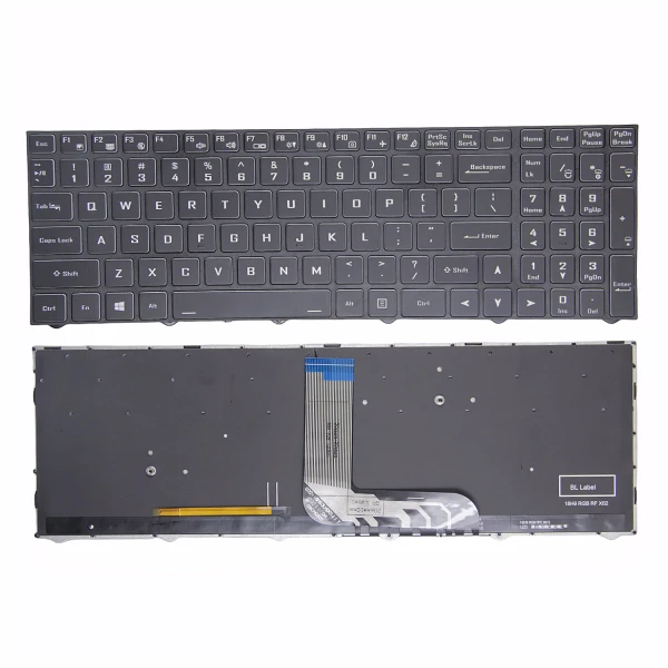 MACHENIKE MKNP55HJ MKNH55HJ T90-V65 backlit US keyboard - main product image