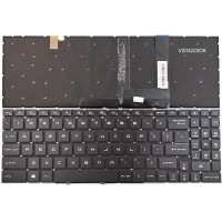 MSI Creator M16, A11UC, A11UD, A12UC, A12UD, A12UEV, A12UGS, backlit US keyboard white word