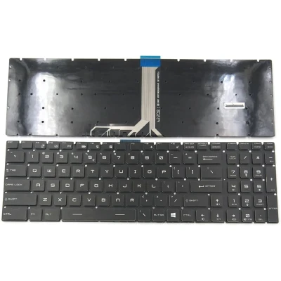 MSI GE63VR 7RE 7RF GE65 Raider GE73VR 7RE 7RF Raider GE73 Raider RGB 8RE 8RF MS-17C1 MS-17C5 GS63 Stealth 8RD 8RE GS73 8RD 8RE MS-17B7 per-key RGB US keyboard