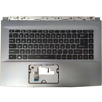 MSI GF65, MS-16R1, MS-16R3, MS-16R4, MS-16R5, MS-16R6, WP65, WF65, backlit US keyboard palmrest black key