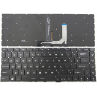 MSI GS65, PS63, GF63, GF65, P65, MS-16W1, MS-16W2, MS-16R3, MS-16R4, backlit US keyboard black