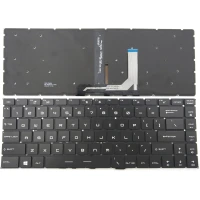 MSI GS65, PS63, GF63, GF65, P65, MS-16W1, MS-16W2, MS-16R3, MS-16R4, backlit US keyboard black