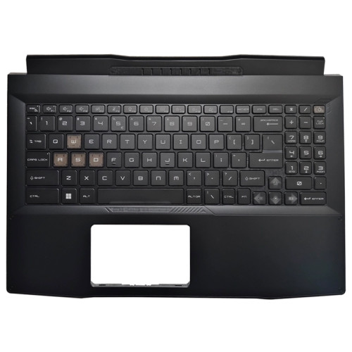 MSI Katana 15, MS-1585, backlit US keyboard palmrest - main product image
