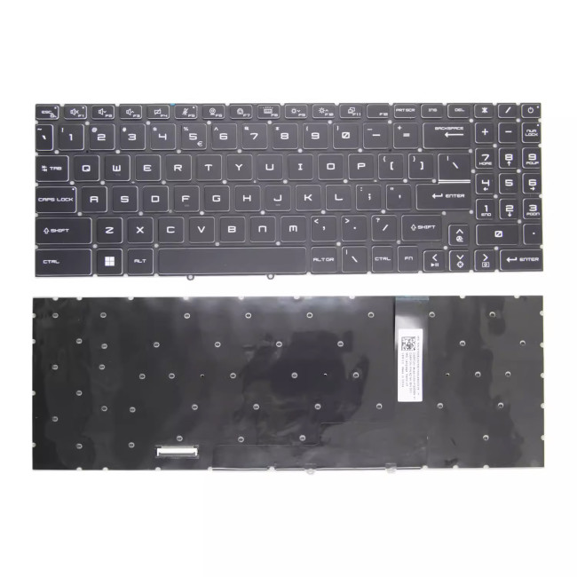 MSI Katana 17 B11U, B11UCX, MS-17L2, RGB backlit US keyboard - main product image