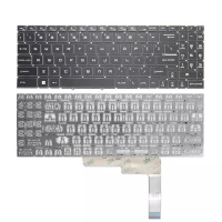 MSI Katana GF66 GF76 Pulse GL76 GL66 Stealth GS77 MS-17L3 MS-1584 MS-1583 black US keyboard