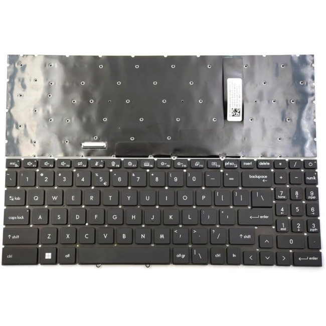 MSI Katana GF66 GF76 Pulse GL76 GL66 Stealth GS77 MS-17L3 MS-1584 MS-1583 per-key RGB backlit US keyboard - main product image