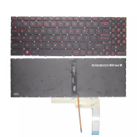 MSI Katana 17 B11U, B11UCX, MS-17L2, red backlit US keyboard