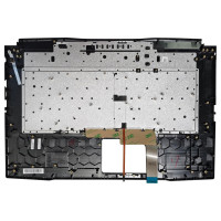 MSI Katana GF76, MS-17L2, MS-17L1, MS-17L3, red backlit US keyboard palmrest - additional view 1