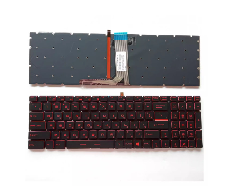 MSI MSI GS60 GS62 GP62 GL62M GP62M GS70 GE72 GL72 GP72 backlit Russian RU keyboard