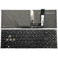 MSI Raider GE68, GE78, Vector GP68, GP78, MS-15M1, MS-15M2, MS-17S1, MS-17S2, blue backlit US keyboard