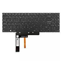 MSI Summit E16 Flip A11U, A12U, UCT, UDT, MS-1591, MS-1592, MS-1593, wide cable 7-color backlit US keyboard