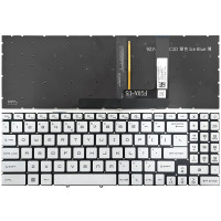 MSI Sword 15 A11SC A11UC A12VE A12UD A13VF A13UCX Sword 17 A11SC A11UD A12UD A12UE A12VF A13VE A13UDX MS-1585 white key blue backlit US keyboard