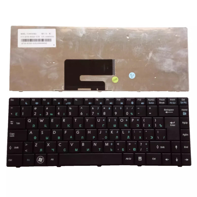 MSI U210 X320 X340 X430 ‏CR400 X400 Russian RU keyboard - main product image