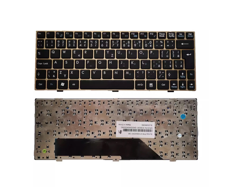MSI Wind U100 U110 U120 Czech CZ keyboard