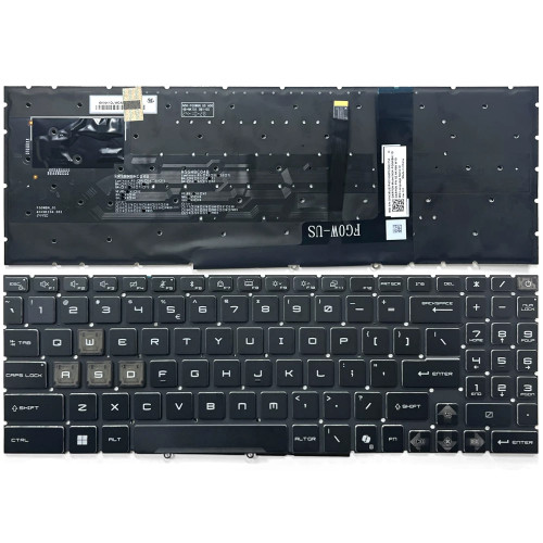 MSI Crosshair A16, A17, A18, HX, D8W, A8W, 24-zone RGB backlit US keyboard AI - additional view 