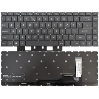 MSI Modern 15 A10M, A10RB, Prestige 14 15 A10SC, gray backlit US keyboard