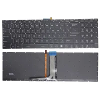 MSI Creator 17, A10SE, A10SF, A10SFS, A10SGS, B11UE, B11UH, B11UG, MS-17G3, MS-17M1, black backlit US keyboard
