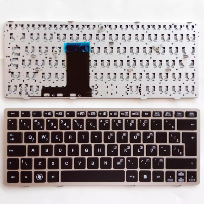 HP EliteBook 2560 2560p 2570 2570p Brazilian BR keyboard - main product image